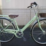 サカモトテクノ　アンテロープブラン　女の子に好評の自転車に新色登場です