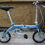 RENAULT　LIGHT 8　　片手で持てる超軽量折り畳み自転車